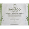 Cotton House - Bamboo Sheet Set, Hypoallergenic, Twin Size, White - - Mounts For Less