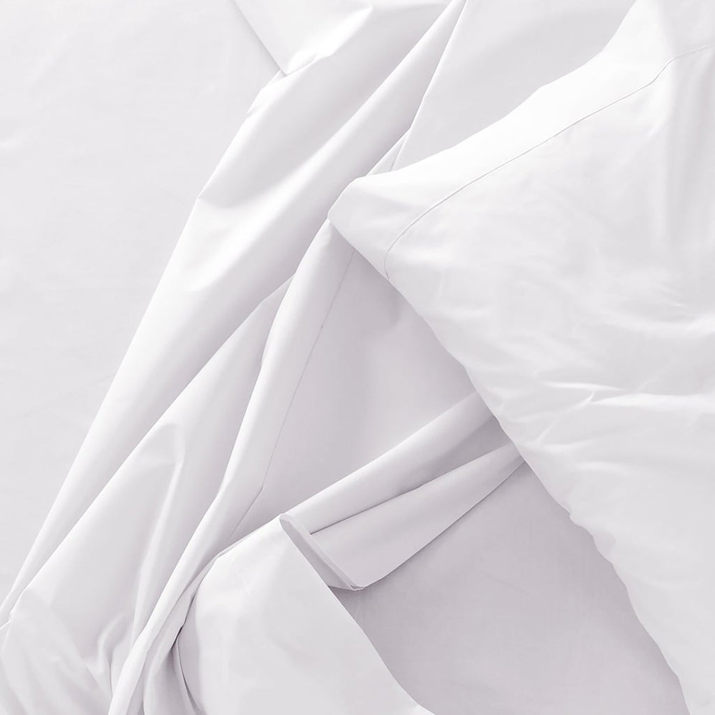 Cotton House - Bamboo Sheet Set, Hypoallergenic, Twin Size, White - - Mounts For Less