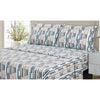 Cotton House - Flannel Sheet Set, 100% Cotton, Rain Design (4 Sizes Available) - - Mounts For Less