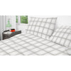 Cotton House - Flannel Sheet Set, 100% Cotton, Striped Plaid Design (4 Sizes Available) - - Mounts For Less