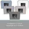 Cotton House - Flannel Sheet Set, 100% Cotton, Twin Size, Dark Grey - - Mounts For Less