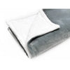 Cotton House - Flannel Sherpa Blanket, Soft and Luxurious, Queen/King Size, Light Gray - - Mounts For Less