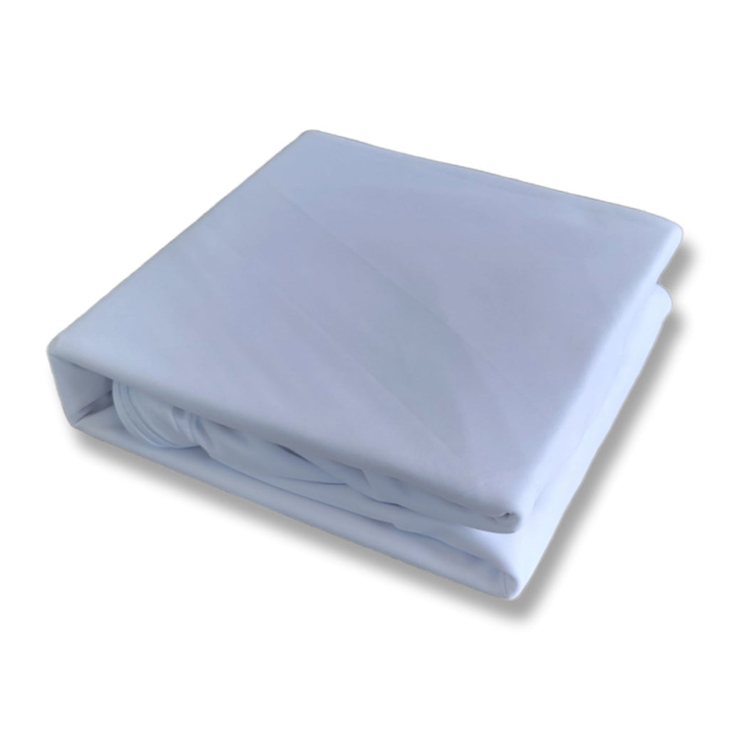 Cotton House - Mattress and Box Spring Cover, Triple Action Defense, Double Size, White - - Mounts For Less
