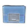 Cotton House - Microfiber Sheet Set, Wrinkle Free, Double Size, Blue - - Mounts For Less