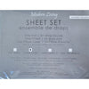 Cotton House - Microfiber Sheet Set, Wrinkle Free, Double Size, Grey - - Mounts For Less