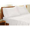 Cotton House - Microfiber Sheet Set, Wrinkle Free, King Size, Blanc - - Mounts For Less