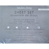 Cotton House - Microfiber Sheet Set, Wrinkle Free, King Size, Blue - - Mounts For Less