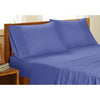 Cotton House - Microfiber Sheet Set, Wrinkle Free, King Size, Dark Blue - - Mounts For Less
