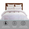 Cotton House - Synthetic Duvet, 3D Fill 100% Microfiber Gel (Down Alternative), King Size, White - - Mounts For Less