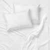 Cotton House - Wrinkle-Free Microfiber Sheet Set, Double Size, White - - Mounts For Less