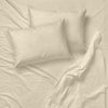 Cotton House - Wrinkle-Free Microfiber Sheet Set, Queen Size, Beige - - Mounts For Less
