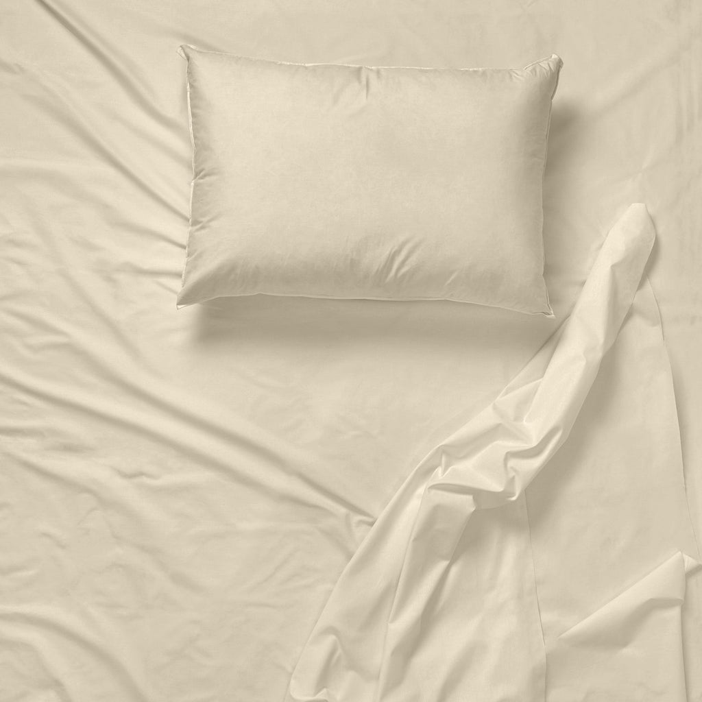 Cotton House - Wrinkle-Free Microfiber Sheet Set, Twin Size, Beige - - Mounts For Less