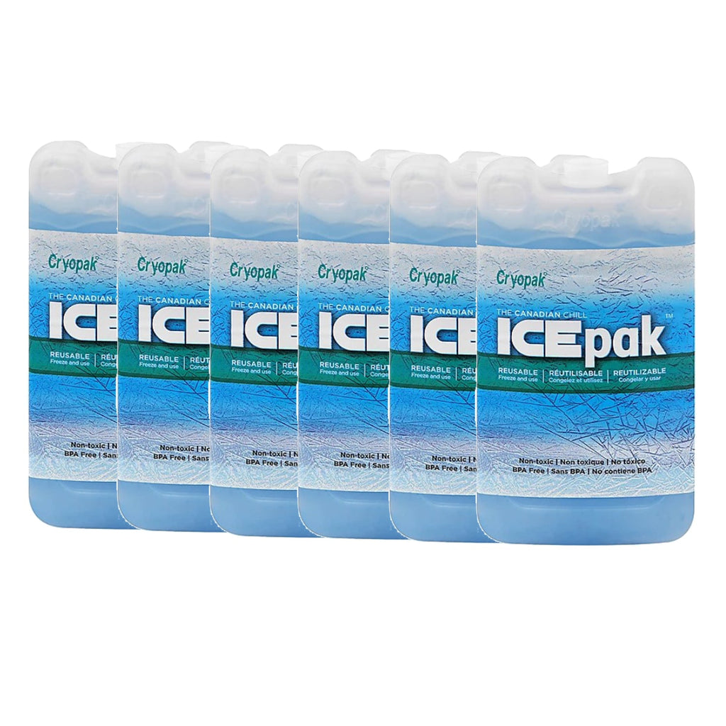 Cryopak - Set of 6 Reusable IcePak, Non-Toxic - - Mounts For Less