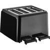 Cuisinart - 4-Slice Toaster, Wide Slots, 7 Shades Settings, Black - - Mounts For Less