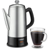 Cuisinart - Electric Percolator, 12 Cup Capacity, Stainless Steel - - Mounts For Less