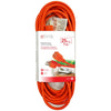 Elink - 1 Outlet Outdoor Electrical Extension Cord, 25 Feet Length, Orange - - Mounts For Less