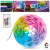 Elink - Self Adhesive LED Strip Lights, 16.5 Feet Long with Remote Control - - Mounts For Less