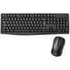 Elink - Wireless French Keyboard and Mouse Set, 104 + 12 Keys, Black - KB801F - - Mounts For Less