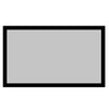 EluneVision - Grey Fixed Frame Projection Screen, Elara, 16:9 High Definition Format - - Mounts For Less