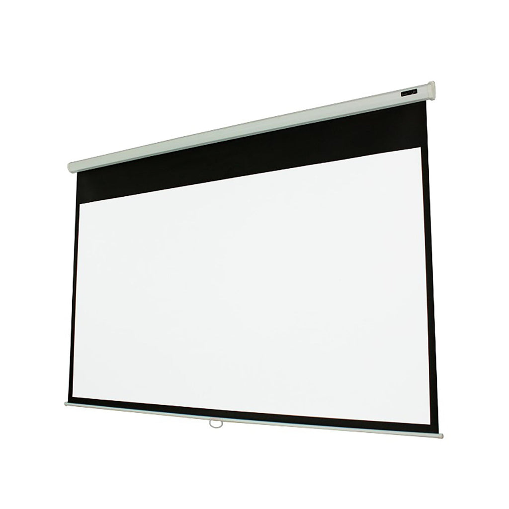 EluneVision - Manual Pull-Down Projection Screen, Triton, High Definition Format 16:9 - - Mounts For Less