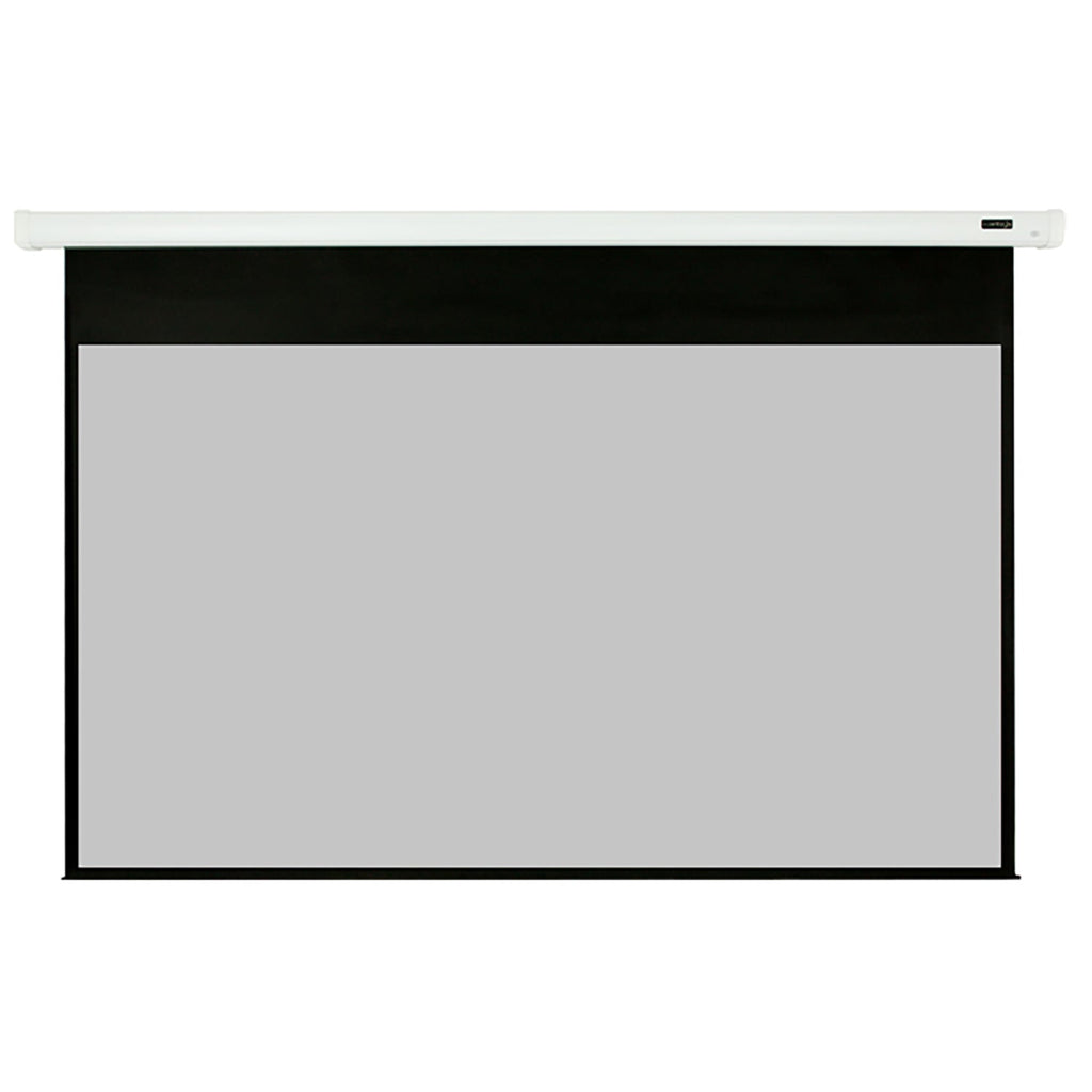 EluneVision - Motorized Grey Projection Screen, Luna, High Definition 16:9 Format - - Mounts For Less