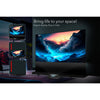 EluneVision - “Tab-Tension” Floor Motorized ALR Projection Screen, Aurora 8K, 16:9, Ambient Light Rejection, Ultra Short Throw - - Mounts For Less