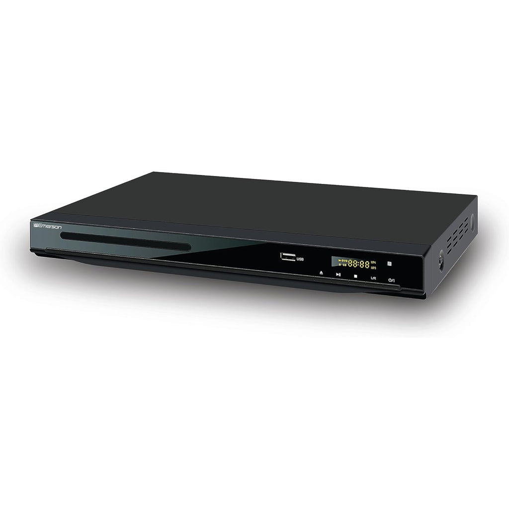Emerson - Home Theater DVD Player, 2.1 Channels, Black - - Mounts For Less