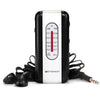 Emerson - Portable AM/FM Radio with Wired Headphones, Black - - Mounts For Less