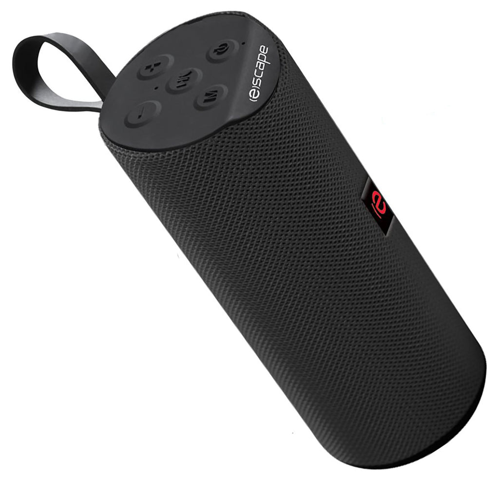 Escape - Portable Wireless Speaker with FM Radio and Microphone, Black - - Mounts For Less