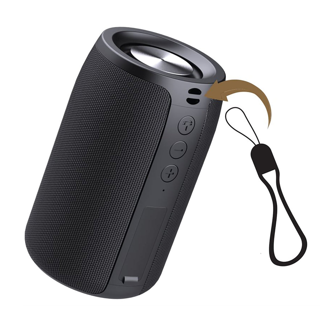 Escape - Wireless Speaker, Bluetooth 5.0, Water Resistant, Black - - Mounts For Less