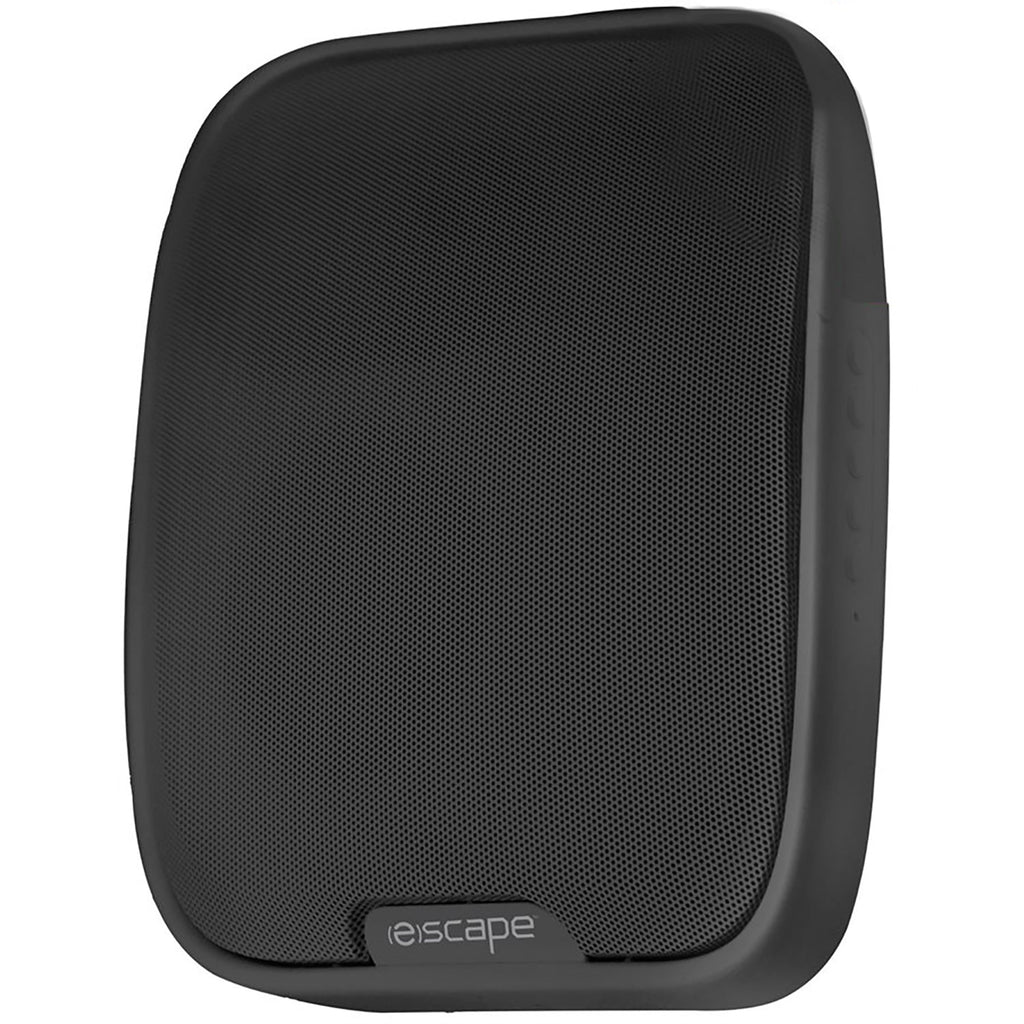 Escape - Wireless Wall Speaker with FM Radio and Integrated Microphone, Black - - Mounts For Less