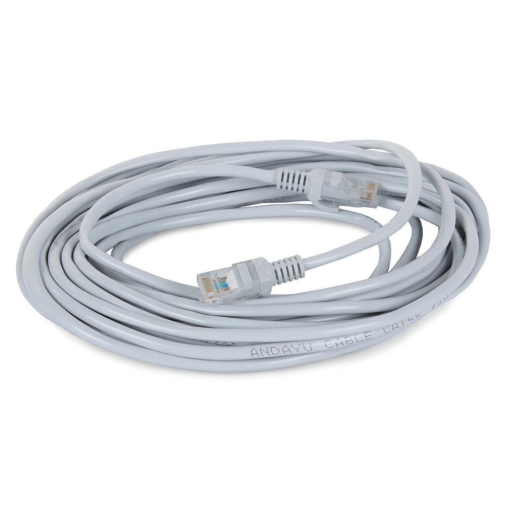 Ethernet cable network Cat6 500MHz RJ-45 50ft gray - - Mounts For Less
