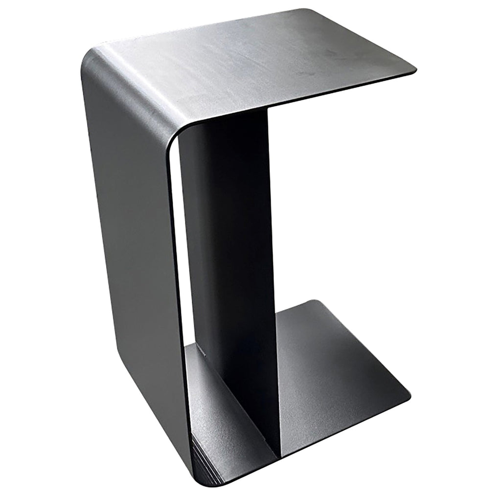 F. Corriveau International - "C" side table for outdoors, Aluminum frame - - Mounts For Less