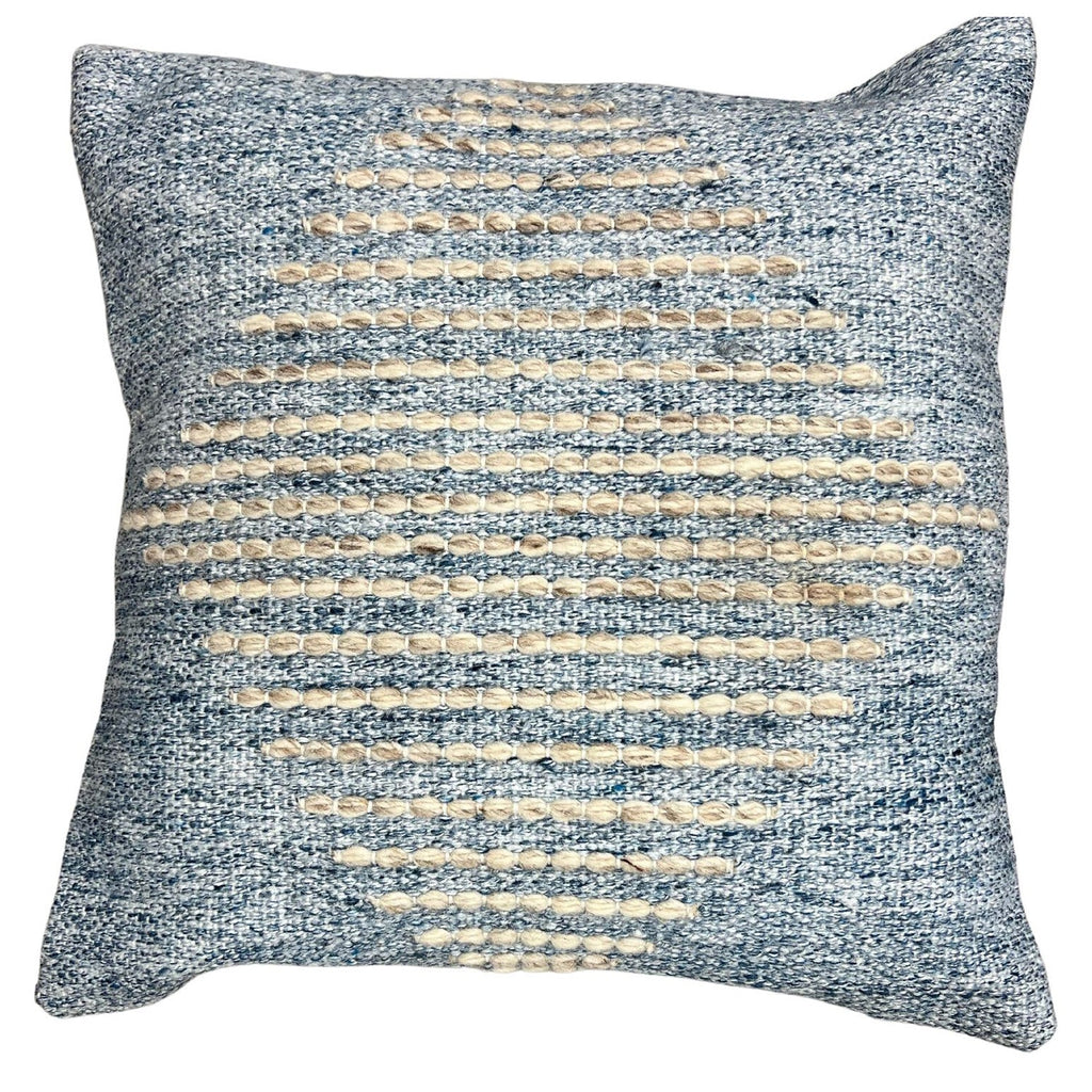 F. Corriveau International - Ocean Textured Cushion, Indoor/Outdoor, 18" x 18" - - Mounts For Less
