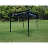 F. Corriveau International - Pergola San Luis 10' x 10' with Retractable Roof, Black - - Mounts For Less