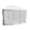 F. Corriveau International - Winter Shelter for Gazebo, 12' x 12', White - - Mounts For Less