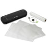 FoodSaver - Compact Vacuum Sealer Machine, Includes 1 Roll and 4 Pre-Cut Bags, Black - - Mounts For Less
