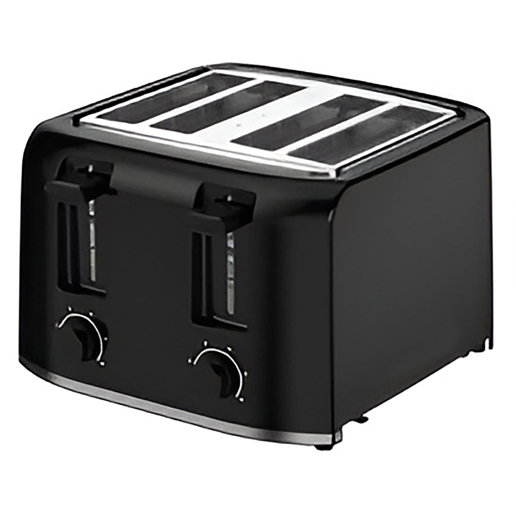 Frigidaire - 4-Slice Toaster, 6 Browning Settings, 1400 Watts, Black - - Mounts For Less