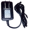 GlobalTone AC/DC power supply 12v - 1A Indoor 2.1mm DC Plug cULus certified, 1.5M Black - - Mounts For Less