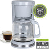 Hauz - 12 Cup Coffee Maker, Glass Carafe and Reusable Filter - - Mounts For Less