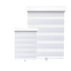 Hauz 1884WHTCD - 18 '' X 84 '' Alternate Canvas Window Shade, Cordless, White - - Mounts For Less
