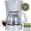 Hauz - 4 Cup Coffee Maker, Compact Design, Reusable Filter - - Mounts For Less