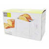 Hauz ATS4458 - 2 Slice Toaster, Wide Slot, Crumb Tray, 750 Watts, White - - Mounts For Less