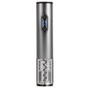 Hauz - Battery Operated Electric Bottle Opener with Foil Cutter, Silver - - Mounts For Less