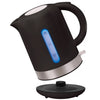 Hauz - Cordless Kettle with LED Lighting, 1.7 Liter Capacity, Black - - Mounts For Less