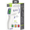 Hauz - Digital Infrared Forehead Thermometer, Non-Contact, Range 32-42.5ºC, White - - Mounts For Less