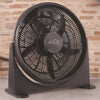 Hauz - High Performance Electric Turbo Fan, 20" Diameter, Black - - Mounts For Less