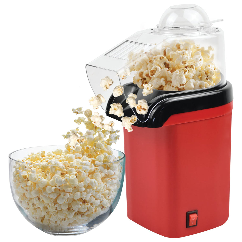Hauz - Hot Air Popcorn Machine, Compact Design, Red - - Mounts For Less