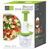 Hauz - Manual Chopper with 3 Blades, 700ml Capacity, BPA Free, Green - - Mounts For Less