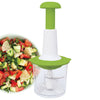 Hauz - Manual Chopper with 3 Blades, 700ml Capacity, BPA Free, Green - - Mounts For Less